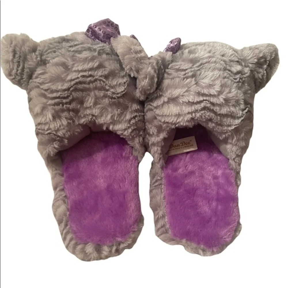 Dan Dee Collectors Choice Animal Slippers Kitty Cat NWOT